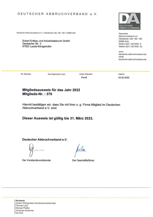 0035-DA-Mitgliedsausweis-2022-cf001bea Eckert Industrieabbruch GmbH - Rückbau von Z bis A